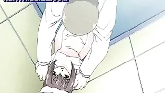 Bound and Gagged Hentai Nurse with Big Tits Gets Fucked by Rough Bandits