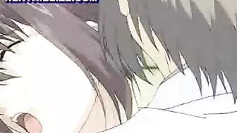 Bound and Gagged Hentai Nurse with Big Tits Gets Fucked by Rough Bandits