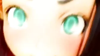 hentai babe sucks hard on shemale's massive cock