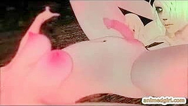 Explore the Ultimate Fantasy with 3D Hermaphrodite Shemales Fucking Each Other in this Hentai Video