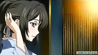 Japanese Hentai with Big Tits Gets Fingered and Licked Wet Pussy