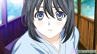 Japanese Hentai with Big Tits Gets Fingered and Licked Wet Pussy