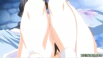 Japanese Hentai with Big Tits Gets Fingered and Licked Wet Pussy