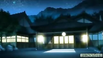 Japanese Hentai with Big Tits Gets Fingered and Licked Wet Pussy