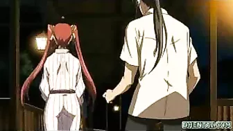 Japanese Hentai with Big Tits Gets Fingered and Licked Wet Pussy