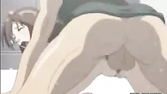 Hentai Captive Fucked by Monster with Muzzle