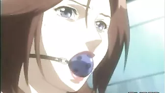 Hentai Captive Fucked by Monster with Muzzle