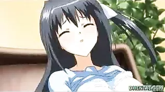 Japanese Hentai Video - Cute Girl with Big Boobs Gets Licked, Fucked, and Squirts