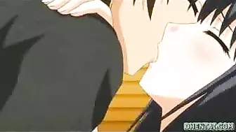 Japanese Hentai Video - Cute Girl with Big Boobs Gets Licked, Fucked, and Squirts