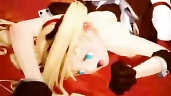 Porn Video Paraphrased for Hentai Fans - 3D Anime Maid Gets Drilled by Shemale in Hot Sex Scene