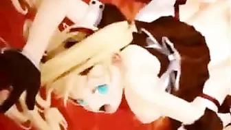 Porn Video Paraphrased for Hentai Fans - 3D Anime Maid Gets Drilled by Shemale in Hot Sex Scene