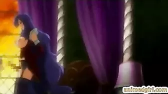 Hentai Girl Gets Enema Injection and Sucks Shemale Cock