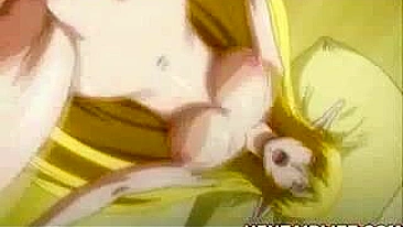 Blonde Elf with Big Tits Get Fucked Hard in Wet Pussy Hentai Video