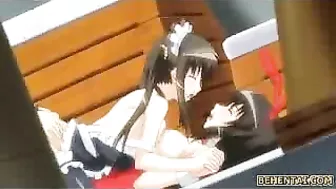 Hardcore Hentai Maid Gangbang - Must-for Fans!