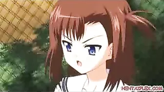 Hentai School Girls Hot Poked Classroom Session with Her Master