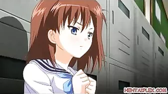 Hentai School Girls Hot Poked Classroom Session with Her Master