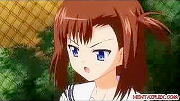 Hentai School Girls Hot Poked Classroom Session with Her Master