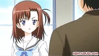 Unleash Your Inner Fantasy with Busty Hentai Coed's Wild Classroom Fuck Session