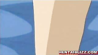 Four-Way Fuck Fest for Lucky Hentai Boy!