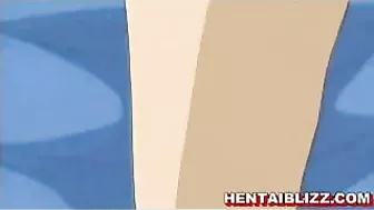 Four-Way Fuck Fest for Lucky Hentai Boy!