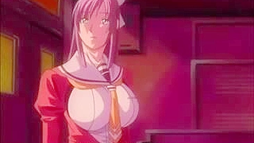 Hentai Cutie with Big Boobs Gets Titty-Fucked