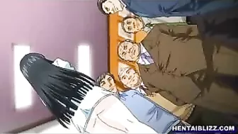 Unbridled Lust - Schoolgirls Ganged up on by Bandits in the Classroom