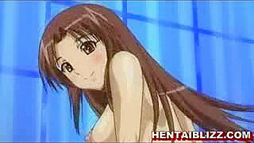 Hentai Fans' Ultimate Fantasy - Busty Self-Toying Porn Star Fucks Wet Pussy