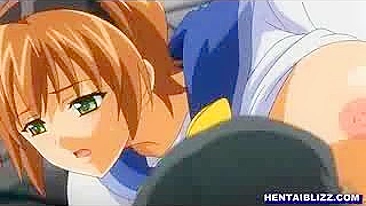 Gangbanged by Bandits - Busty Hentai Coed's Wild Adventure