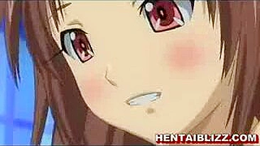 Hentai Girl's Self-Toy Session with Big Tits