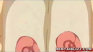 Hentai Girl's Self-Toy Session with Big Tits