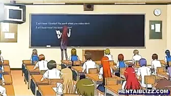 Horny hentai cutie ravaged by beastly tentacles