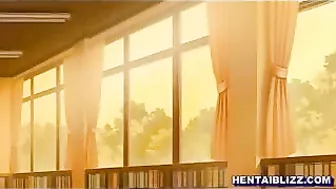 Horny hentai cutie ravaged by beastly tentacles