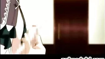 Hot Shemale Maids Get Fucked and Creamed with Vegetables in Hentai Videos