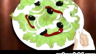 Hot Shemale Maids Get Fucked and Creamed with Vegetables in Hentai Videos