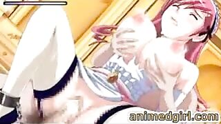 Unleash Your Inner Beast with Ghetto Hentai's Busty Shemale and Bigcock Ride