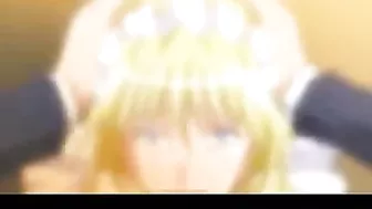 Bound Blonde Babe with Big Tits Gets Fucked in Hentai Video