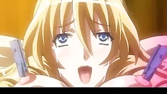 Bound Blonde Babe with Big Tits Gets Fucked in Hentai Video