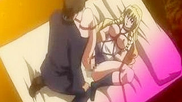 Bound Blonde Babe with Big Tits Gets Fucked in Hentai Video