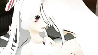 Monster Shemale Hentai Gets Ridden by Other Shemales in this Explosive Video!