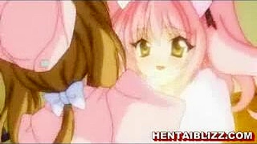 Unlucky Guy Gets Two Tittyfucking Hentai Nurses in a Gangbang