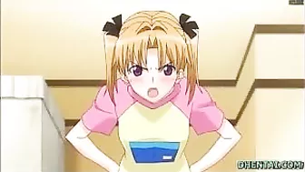 Busty Hentai Gets Rough Anal Fisting from Behind