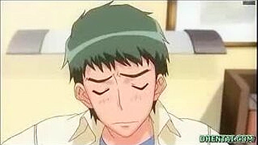 Busty Hentai Gets Rough Anal Fisting from Behind