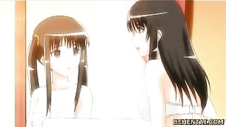 Two Lesbian Lovers Finger Each Other in this Steamy Hentai Video