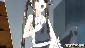 Hentai Maids Get Fucked in a Threesome