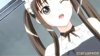 Hentai Maids Get Fucked in a Threesome