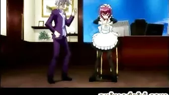 Shemale hentai Masturbation in Steamy Bath