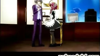 Shemale hentai Masturbation in Steamy Bath