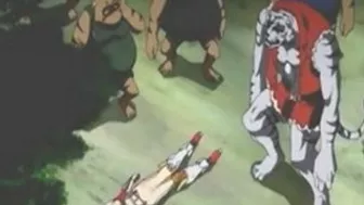 Busty Anime Heroine Gets Fucked by Monstrous Tentacle in Mind-Blowing Hentai Video