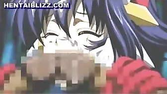 Busty Anime Heroine Gets Fucked by Monstrous Tentacle in Mind-Blowing Hentai Video