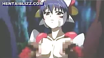 Busty Anime Heroine Gets Fucked by Monstrous Tentacle in Mind-Blowing Hentai Video